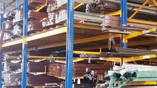 warehouse cantilever racks