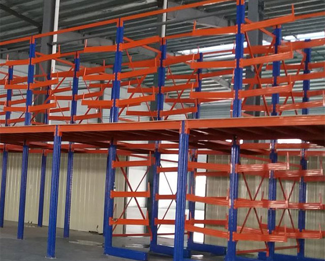 Heavy Duty Long Material Storage Cantilever
