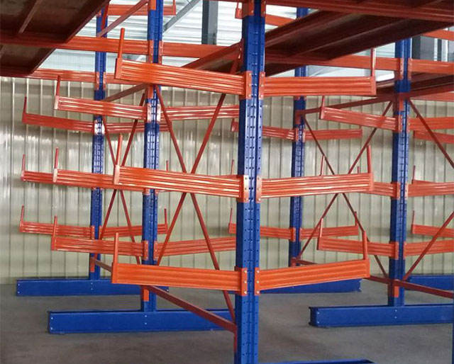 Industrial Warehouse Steel Metal Cantilever Storage Racking
