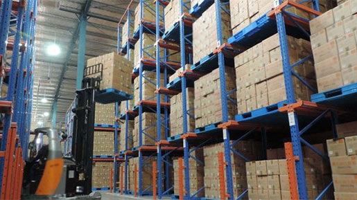 warehouse pallet storage rack