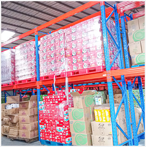 Warehouse Racking System for Food Storage