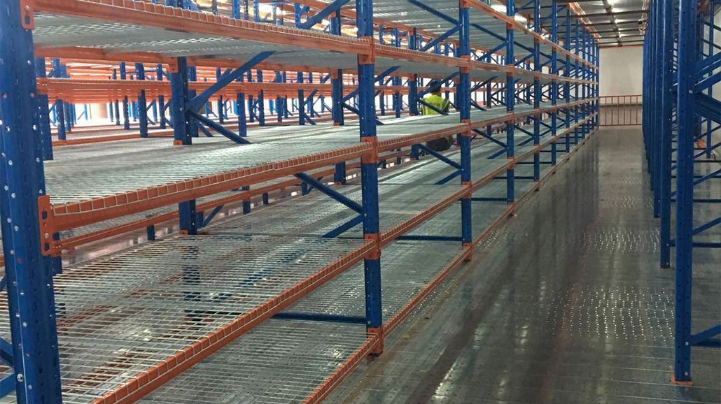 double deep selective racking