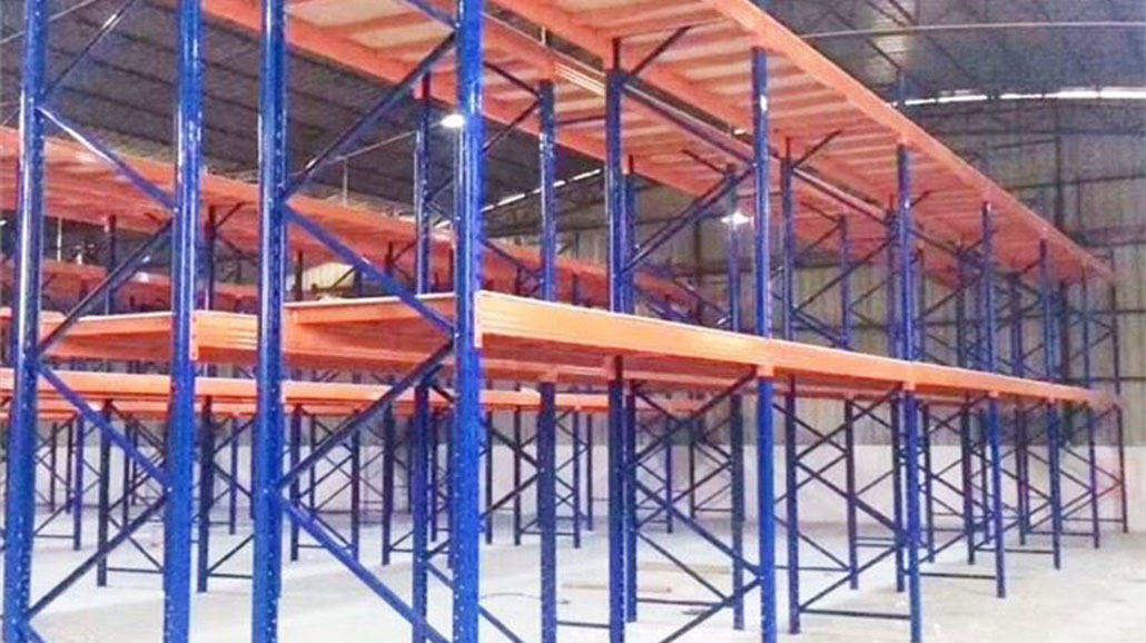 double deep selective racking