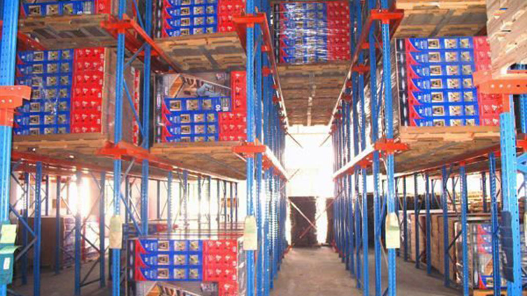 drive in pallet rack system