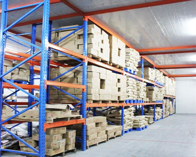 2 Levels Commercial Pallet Rack