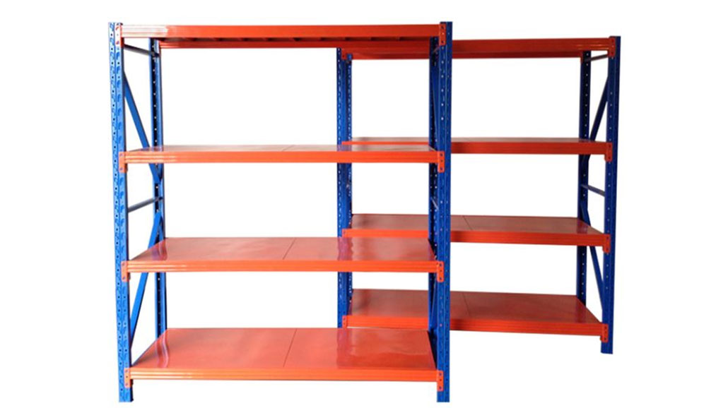 post for wide span shelving racks