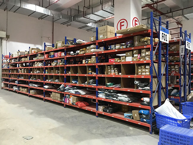 warehouse shelving solutions