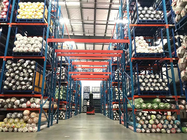 warehouse garment rack