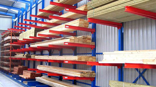 cantilever steel rack