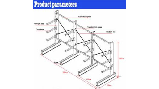 lightweight cantilever racking