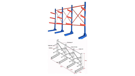 cantilever lumber rack