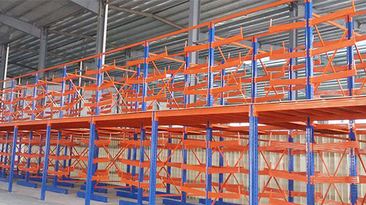 roll formed cantilever rack