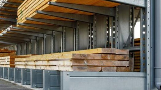 galvanised cantilever racking