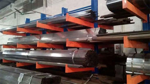 cantilever steel rack