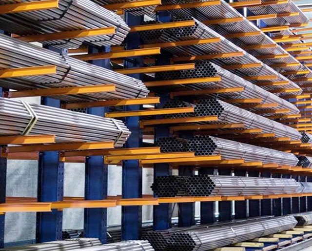 Steel Metal Lumber Storage For Warehouse