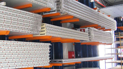 cantilever steel rack