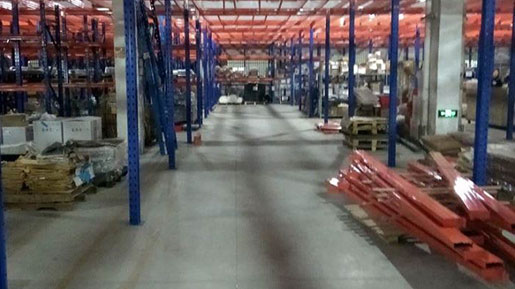 warehouse shelving and racking