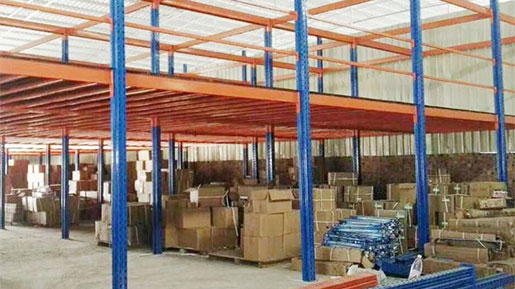 small warehouse racking