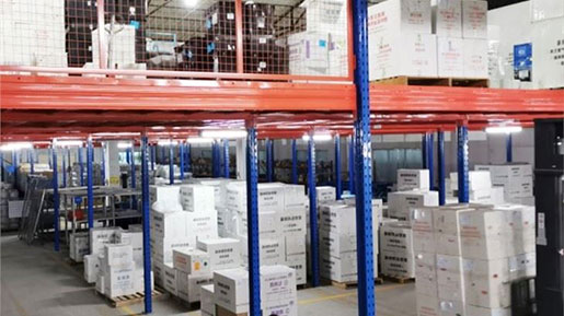 warehouse shelf racks