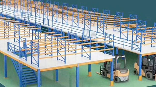 warehouse shelf racks