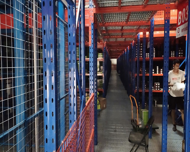 Heavy Duty Warehouse Prefab Mezzanine Floor