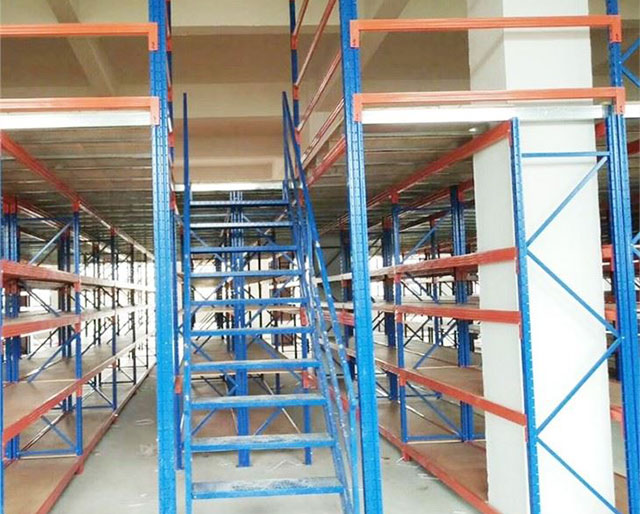 Industrial Cool Steel Mezzanines Racking