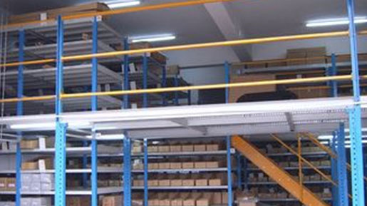 warehouse shelving units