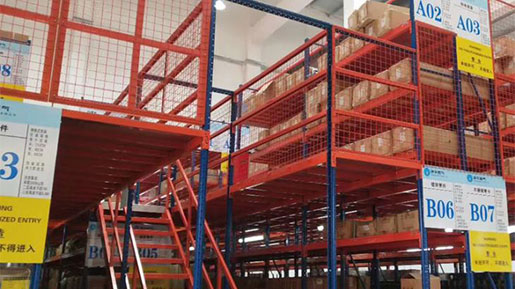 warehouse shelving