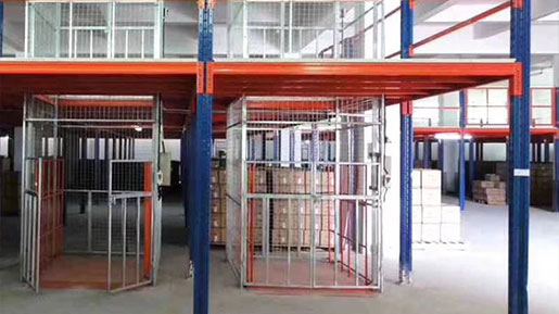 automated warehouse racking system