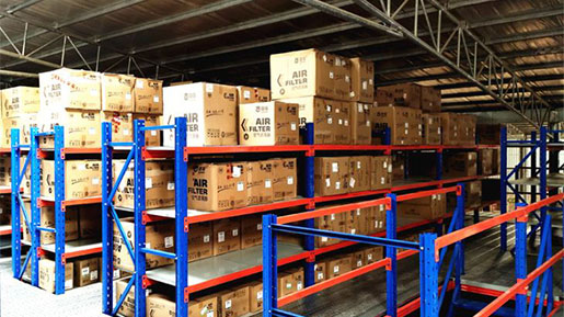 warehouse shelf racks