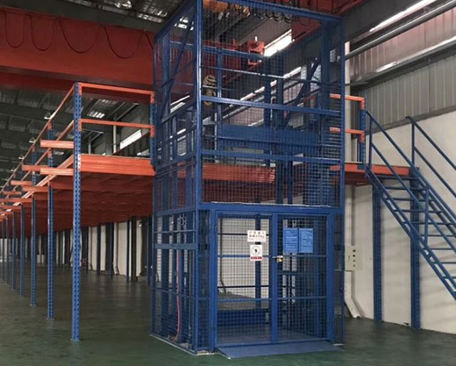 Rack Supported Mezzanine Floor