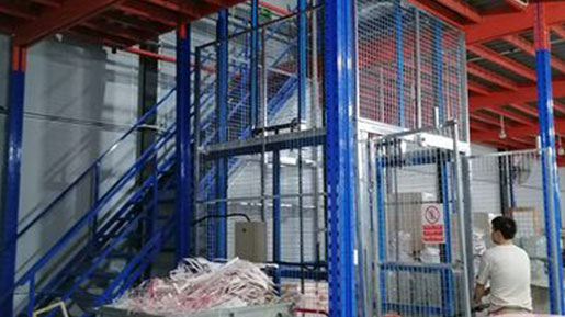 warehouse shelving units