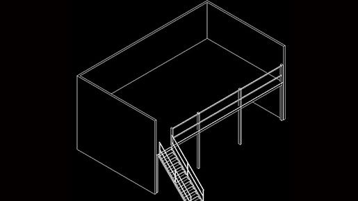 warehouse shelving layout