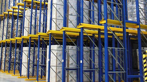 standard adjustable pallet racking