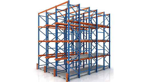 pallet rack storage system