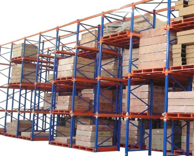 Drive In Warehouse Rack Industrial Shelving