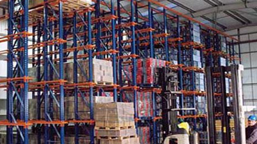 galvanised pallet racking