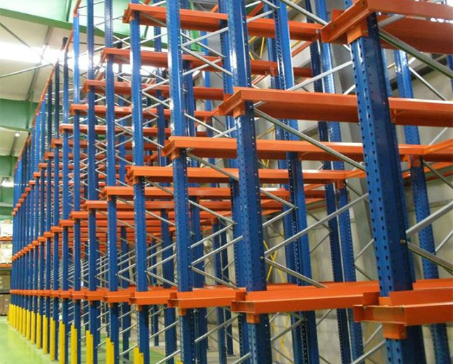 Heavy Duty Drive In Rack System For Cold Warehouse Storage