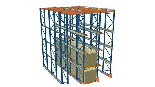 drive in pallet rack system