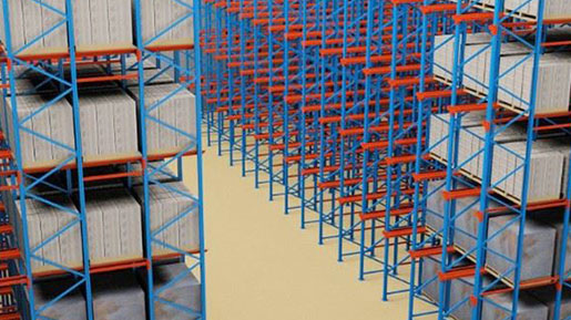 drive through racking system