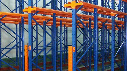 single deep pallet rack