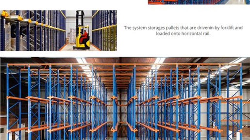 structural pallet rack