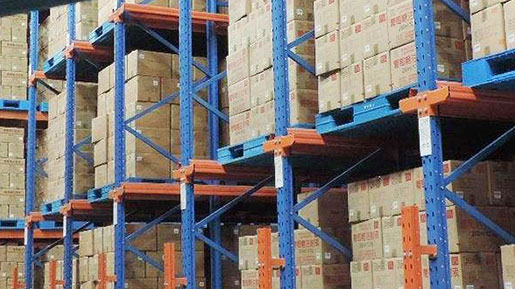 drive in pallet racking system