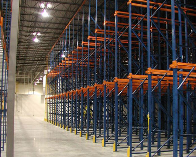 Industrial Drive In Pallet Racking Solution