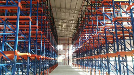 single deep pallet rack