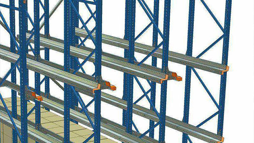 pallet rack beams