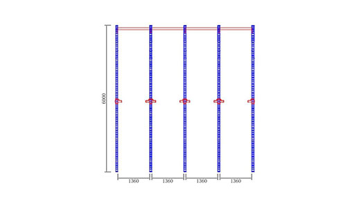 wire pallet rack