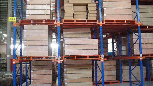 pallet rack storage system