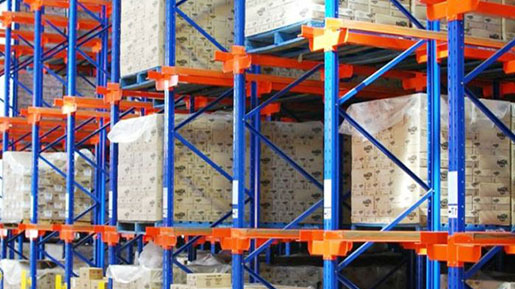 drive in pallet rack system