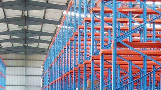 double deep pallet racking system